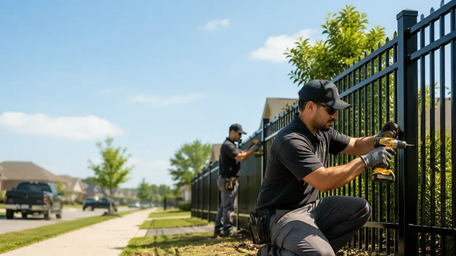 Metal Fence Installation in Grand View, WI